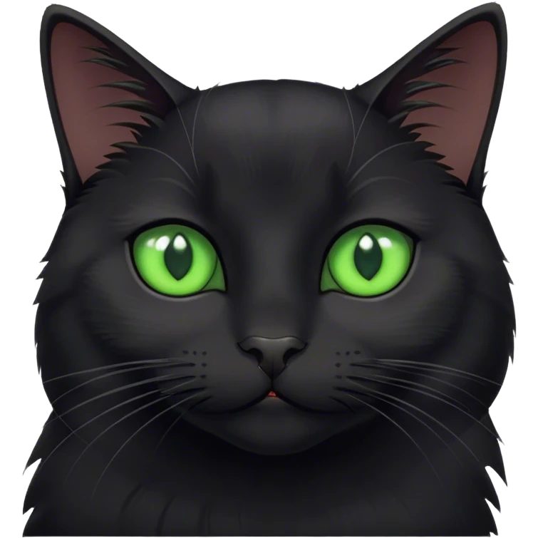 Black cat emoji