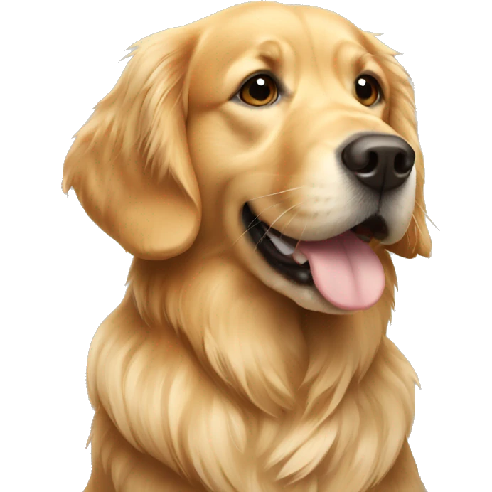 Golden retriever  emoji