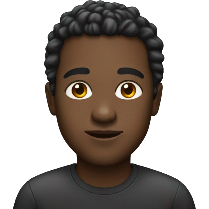 black person emoji