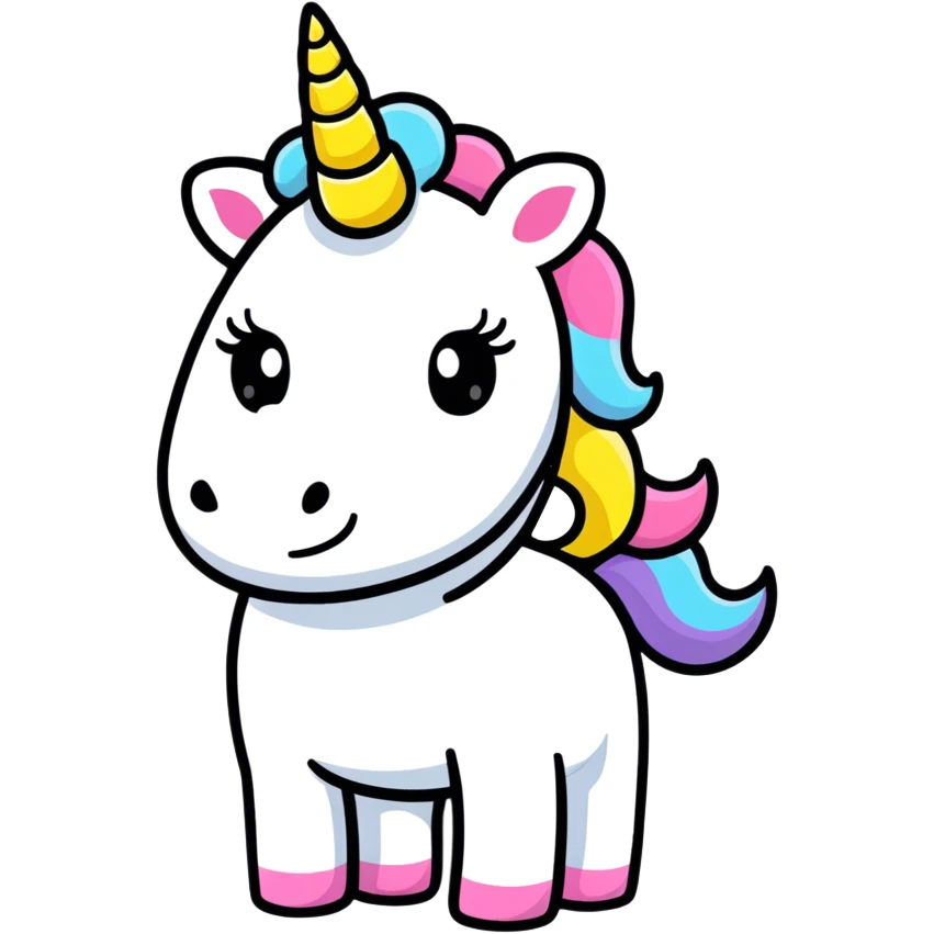 Einhorn mit Helm  emoji