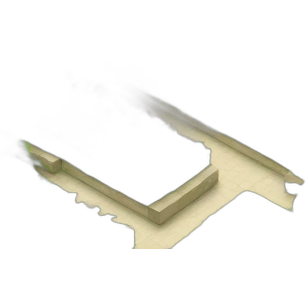 garden with tall wall emoji