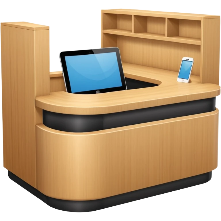 Reception desk
 emoji