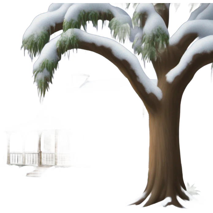 Louisiana snow emoji