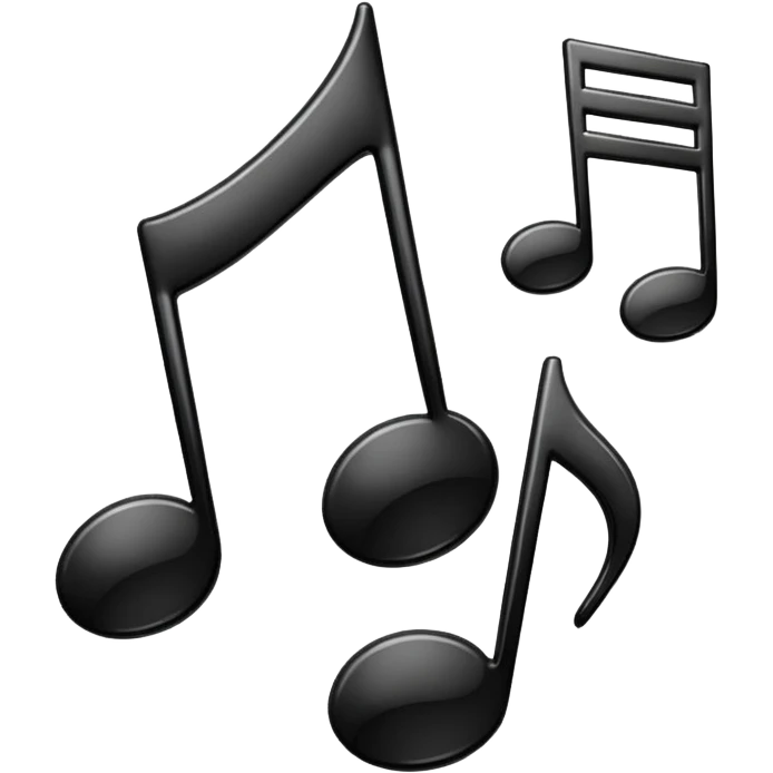 music notes emoji