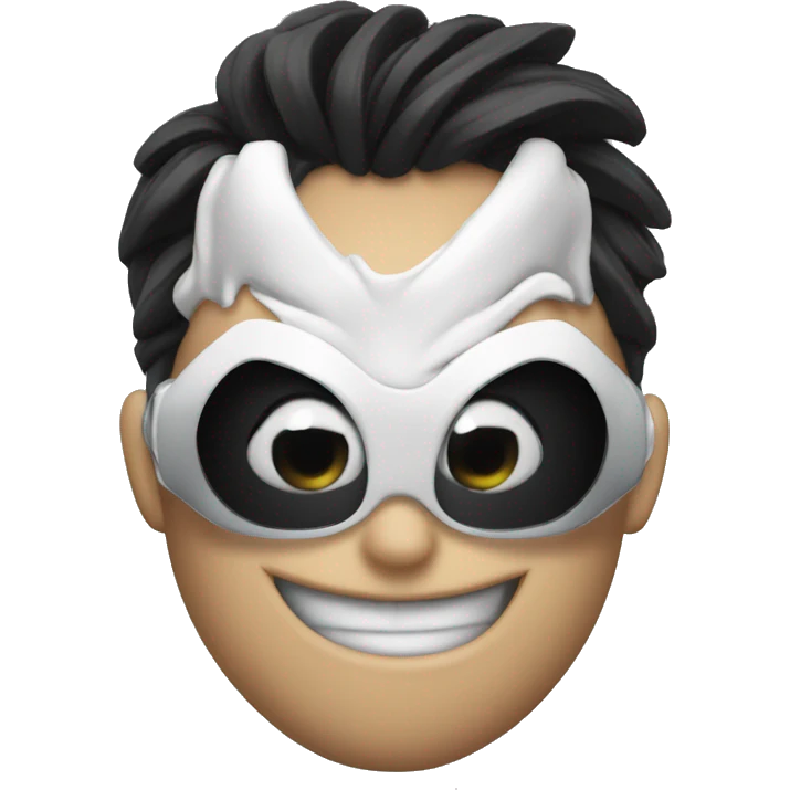 venom movie wearing glas emoji