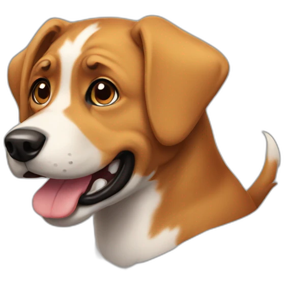i am a dog emoji