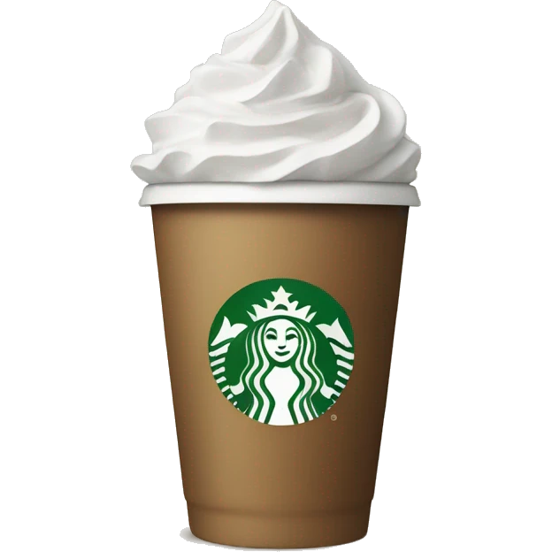 Starbucks cup emoji