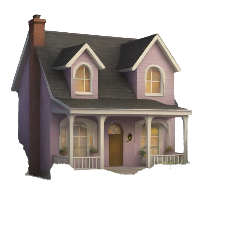 house next to emoji