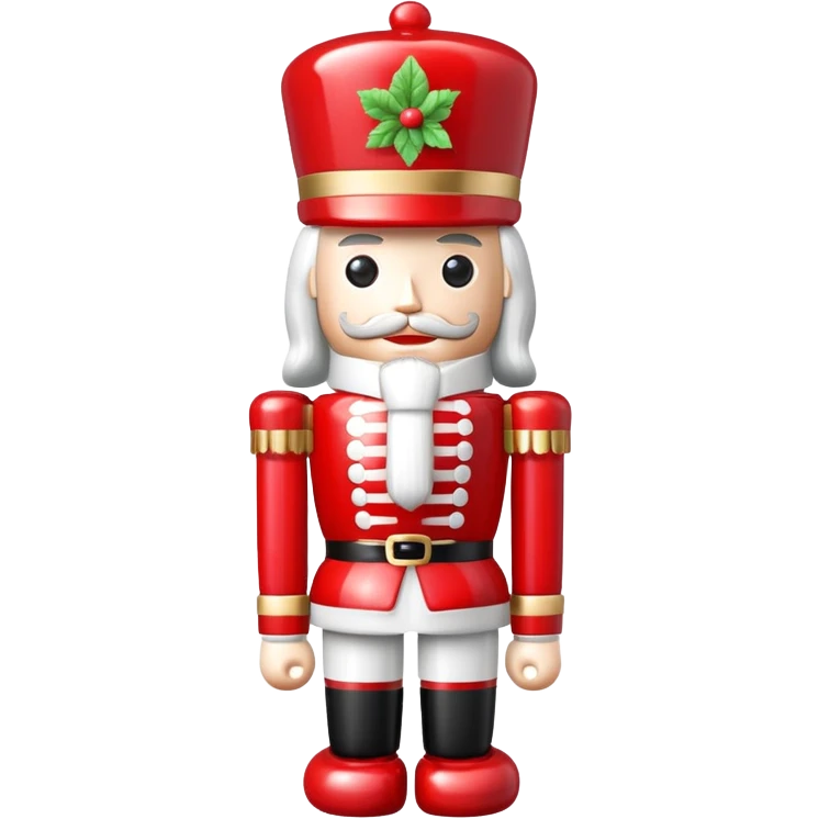 Peppermint nutcracker  emoji
