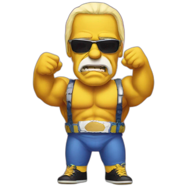simpsons hulk hogan emoji