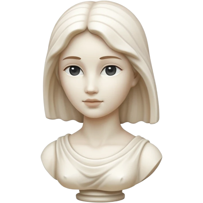 Alabaster statue of a woman  emoji