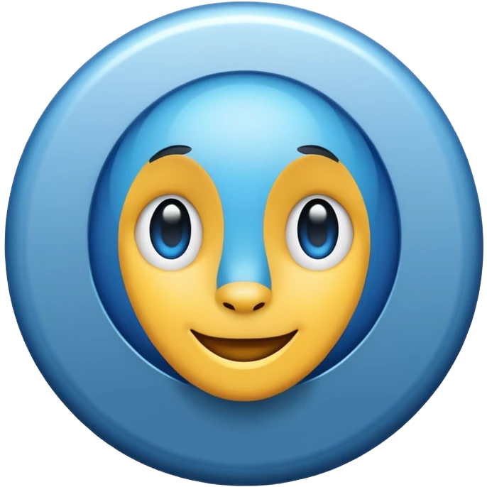 Blue tick emoji