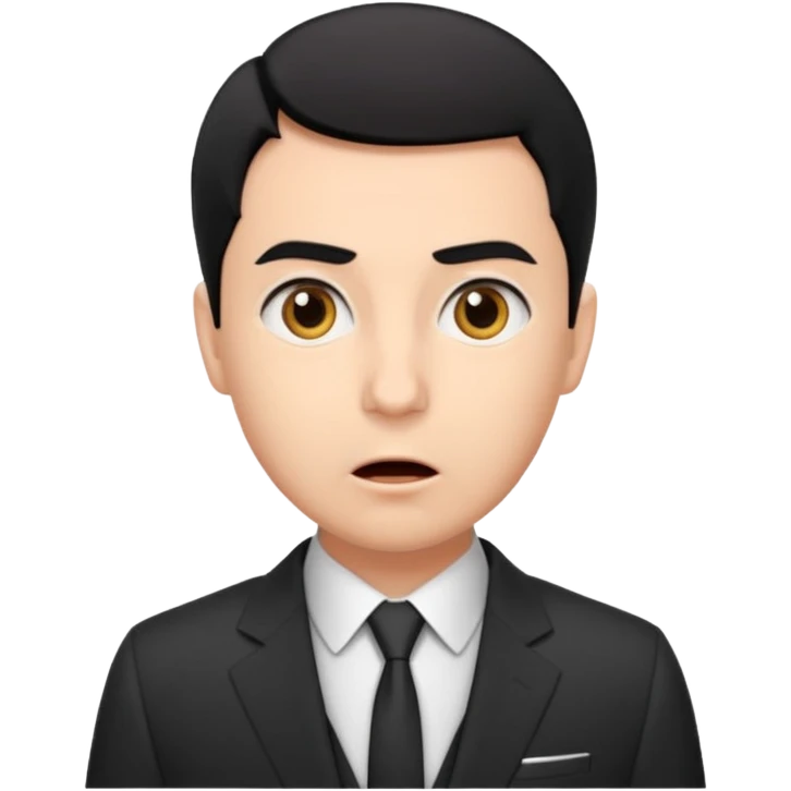 Hakan Fidan'ın şaşırmış hali emoji