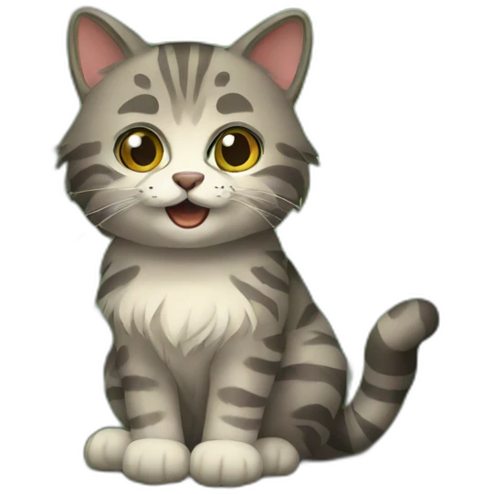 forest cat emoji