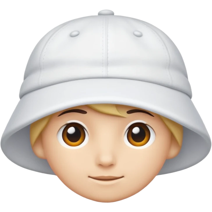 White cap emoji