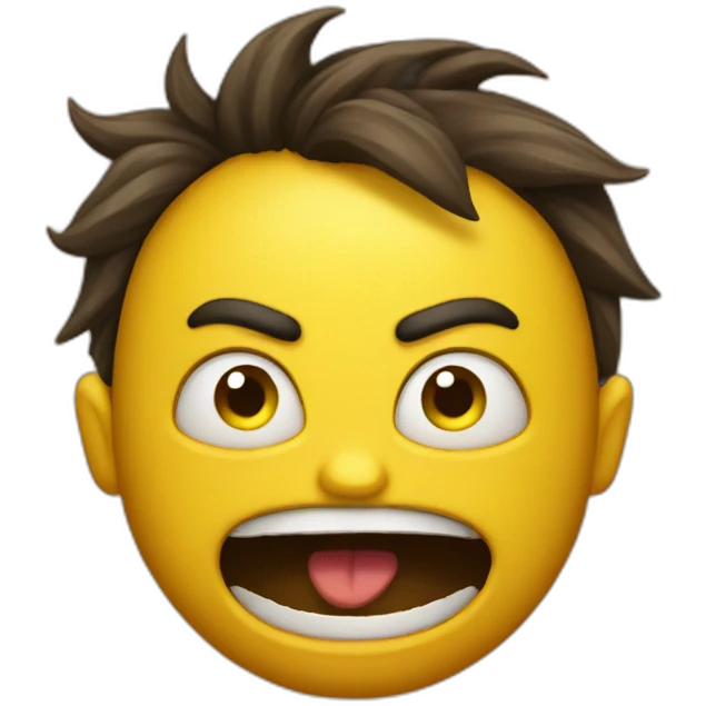 Really Really Mad yellow emoji emoji