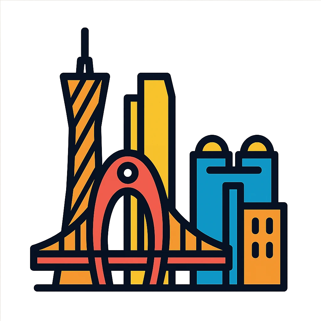 Guangzhou skyline emoji