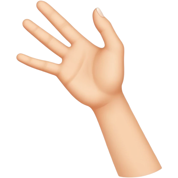 hand borrow emoji