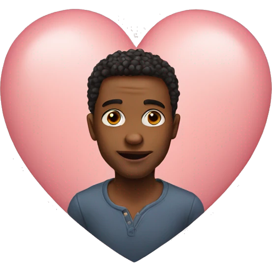 Heart human realistic emoji