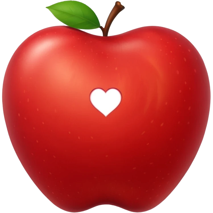 Apple Heart emoji
