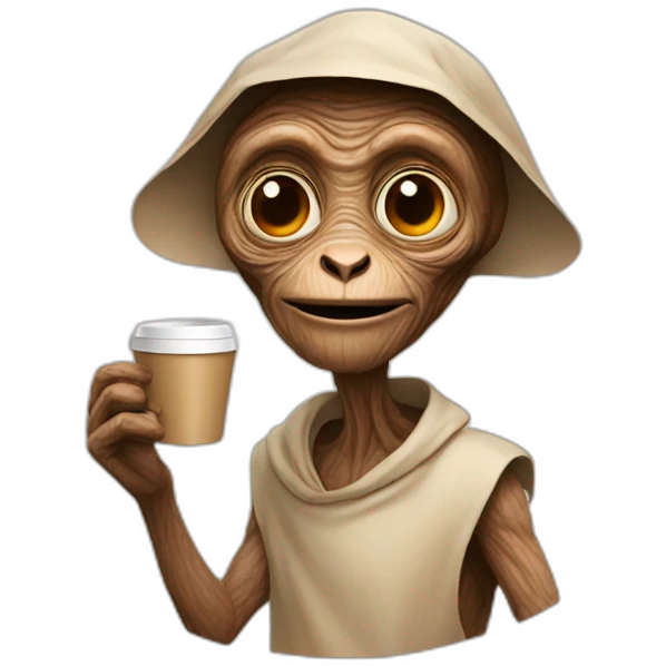Et-with-coffee emoji