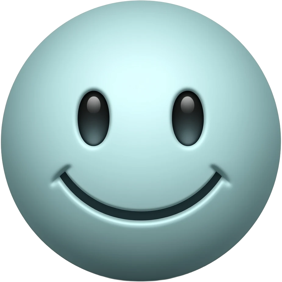 Bola de pós-operatório com rosto sorridente emoji