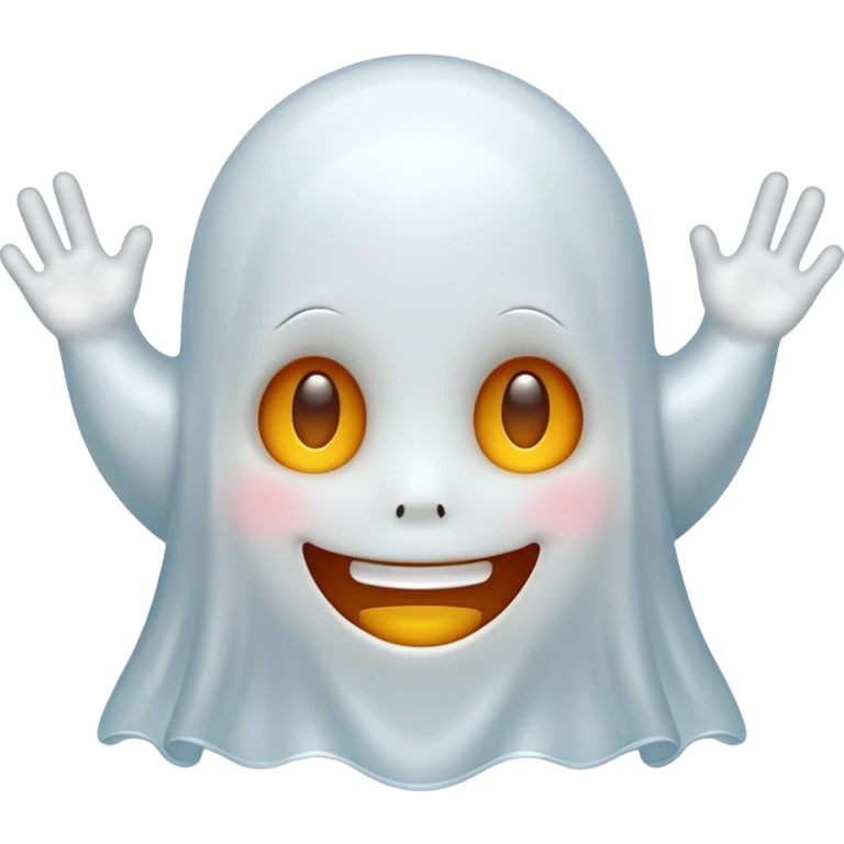 cute creepy ghost emoji
