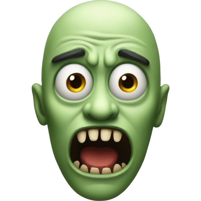 Horrifying monster emoji