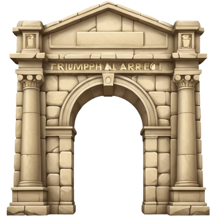 The triumphal arch emoji