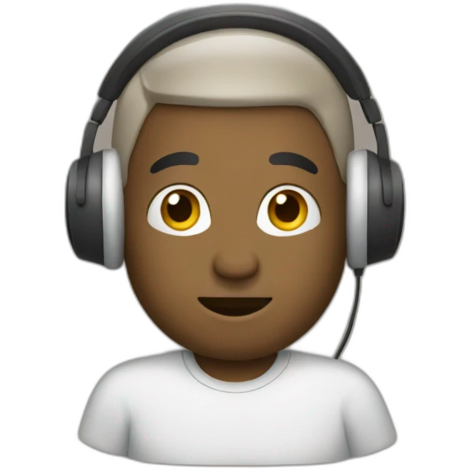 listening emoji