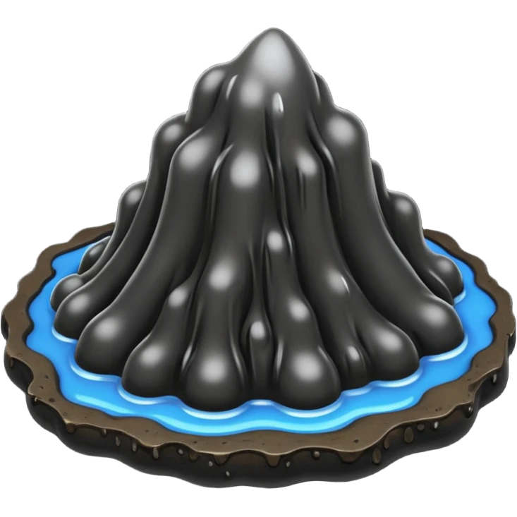 oil sludge emoji