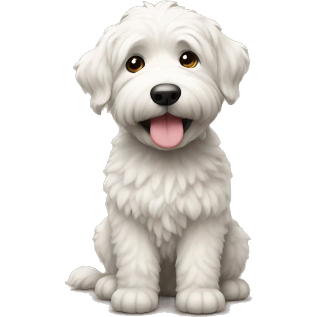 Cute schmoodle emoji