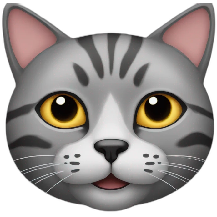 Wide cat face emoji