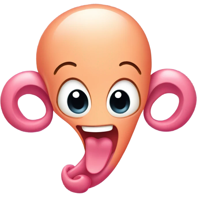 Happy uterus emoji