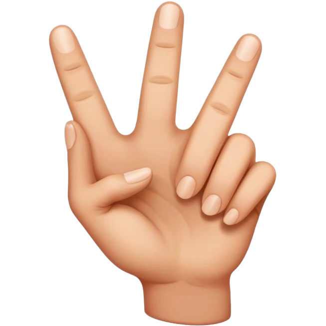 Two Fingers emoji