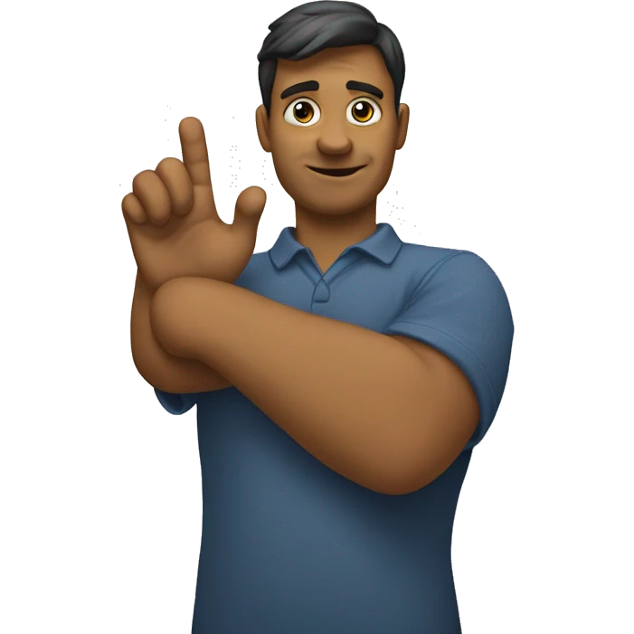 Domain expansion handsign emoji