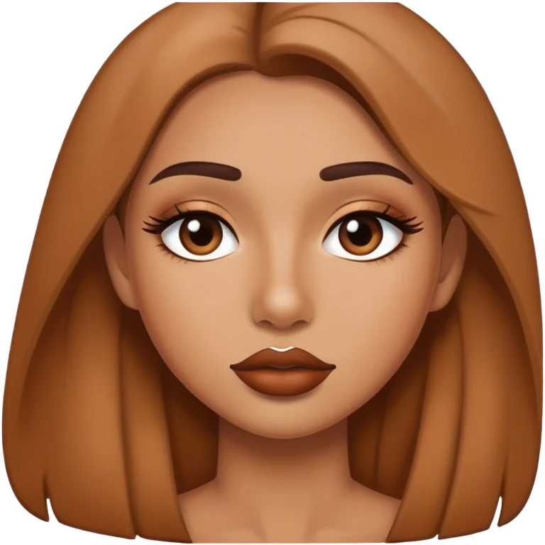 brown lip liner emoji