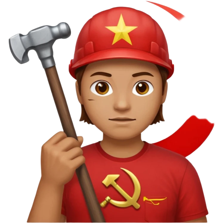 Make a communist emoji