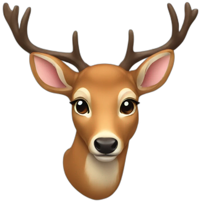 Deer emoji