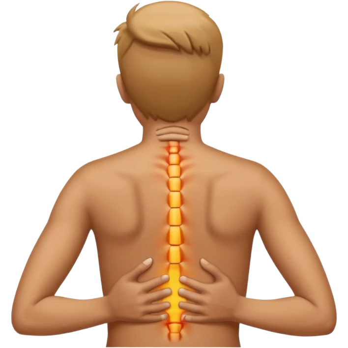 Dolor de espalda  emoji
