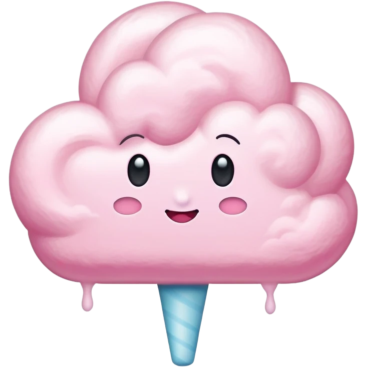 Cloud pink emoji