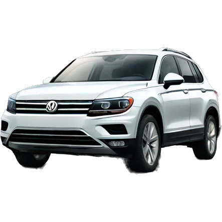 volkswagen tiguan in mountains emoji