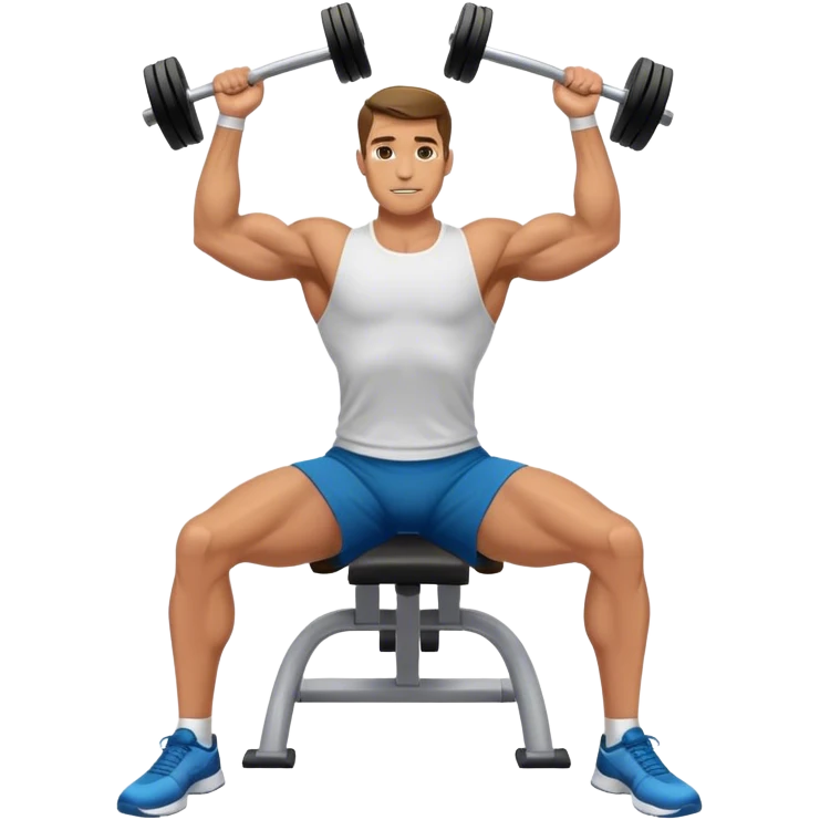 male weighted-leg-side-raise-hip-abduction exercise emoji