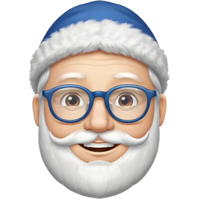 Father Frost WITH GLASSES emoji