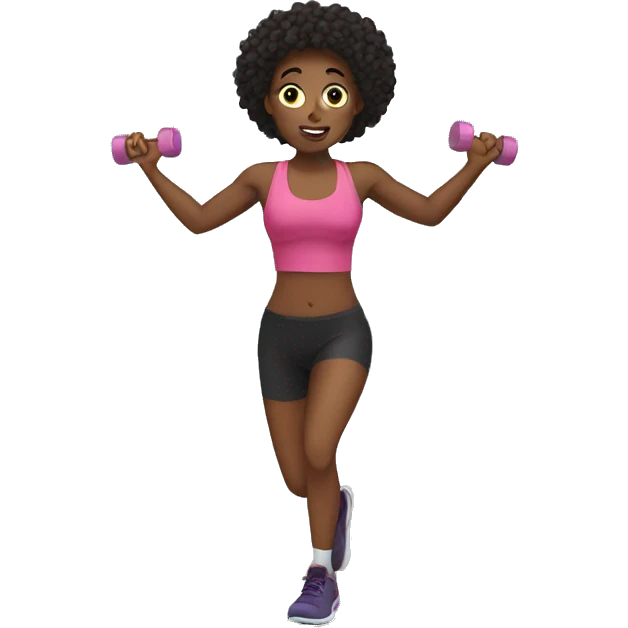 Me working out emoji