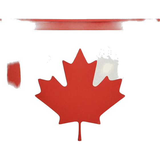 rectangular canadian flag emoji