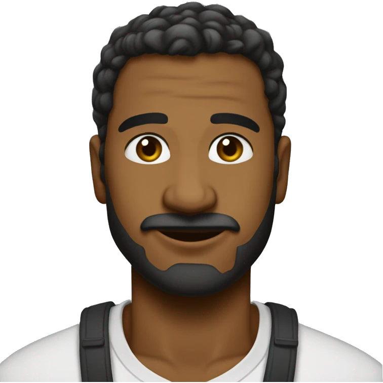 🧔🏽‍♂️👊🏽👃🏽 emoji