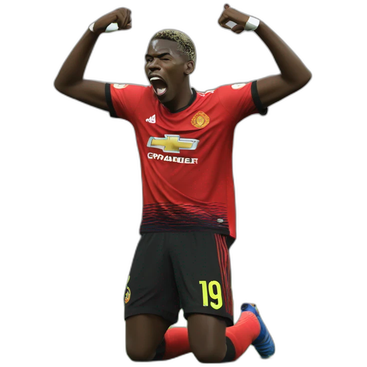 pogba célébration dab emoji