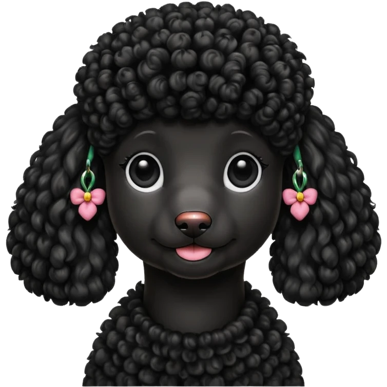 Poodle Rosa emoji