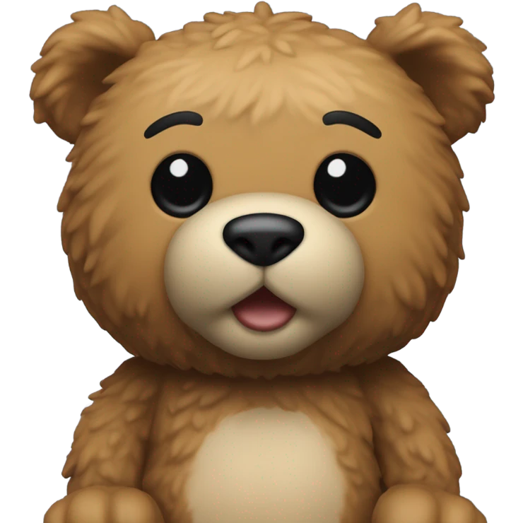 Funko pop of teddy bear emoji